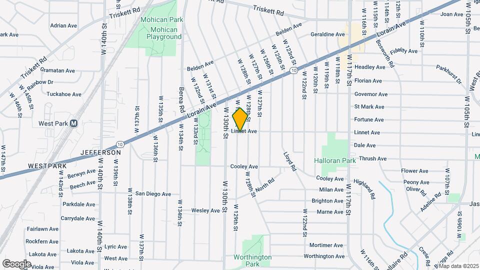3545 W 129th St Mapa y Detalles de la Ubicación