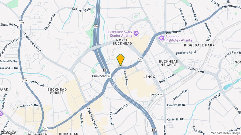 3382 Peachtree St NE Mapa y Detalles de la Ubicación
