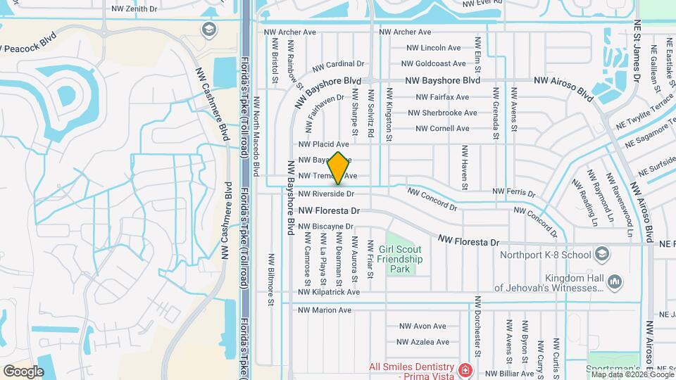 699 NW Riverside Dr Mapa y Detalles de la Ubicación