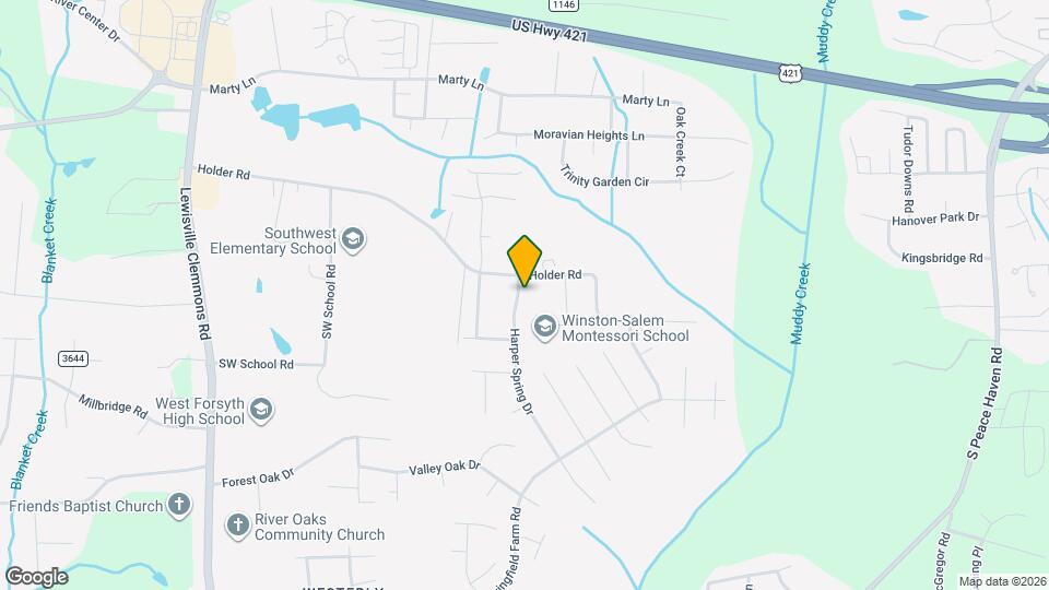 1621 Harper Spring Dr Map and Location Details