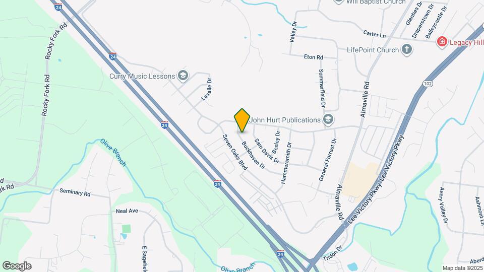 908 Buckhaven Dr Map and Location Details