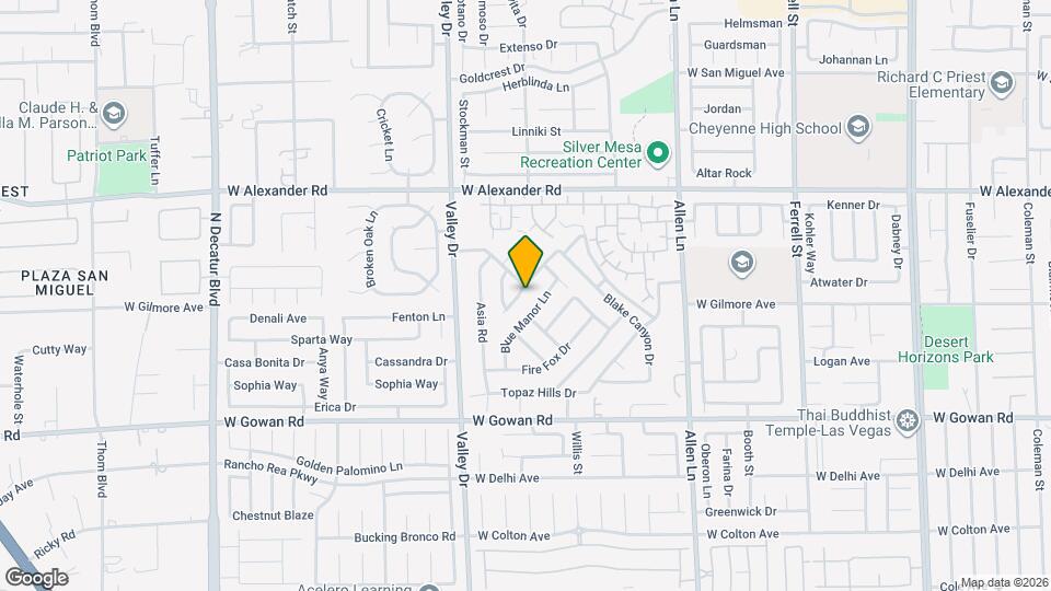 4105 Trillium Bay Ln Map and Location Details