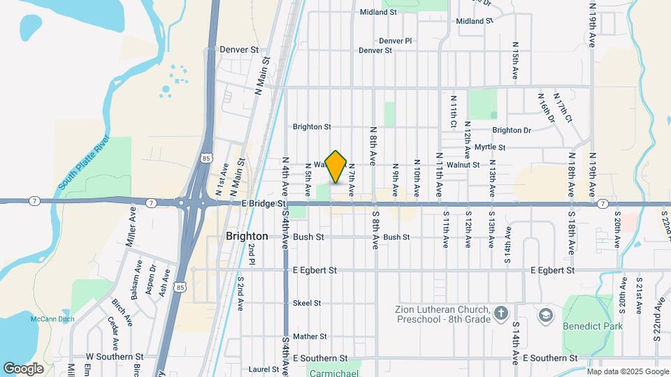 628 Strong St Map and Location Details