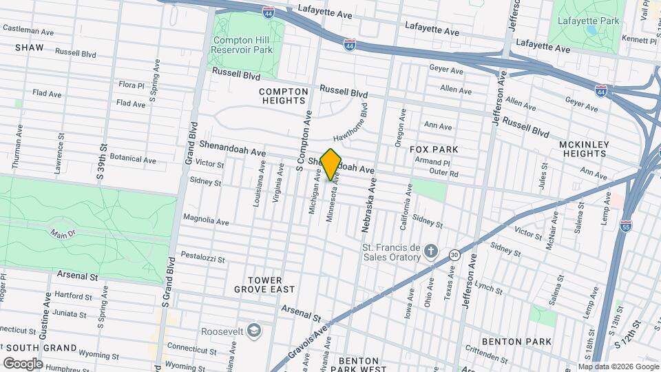 2505 Minnesota Ave, Unit Floor 1 Map and Location Details