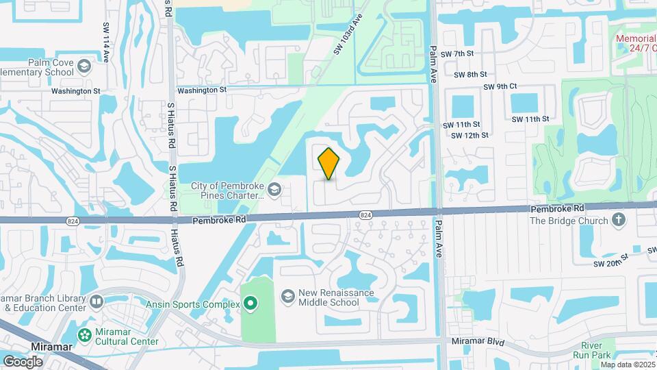 1481 SW 105th Ave Map and Location Details