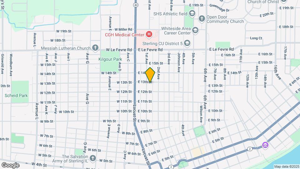 1210 1st Ave Map and Location Details