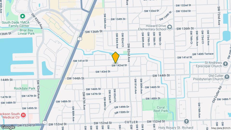 8307 SW 142nd St Map and Location Details