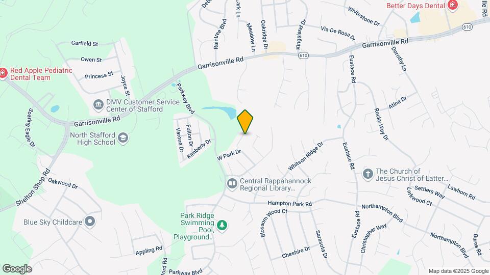 502 Waters Cove Ct Map and Location Details