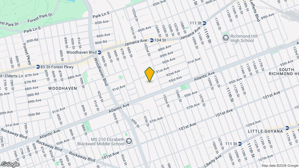 10002 92nd Ave, Unit Studio Mapa y Detalles de la Ubicación