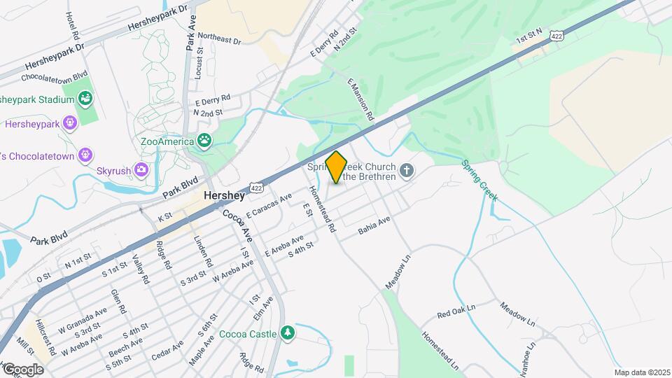 226 E Caracas Ave Map and Location Details