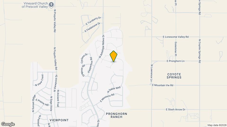 8642 Wandering Creek Rd Map and Location Details