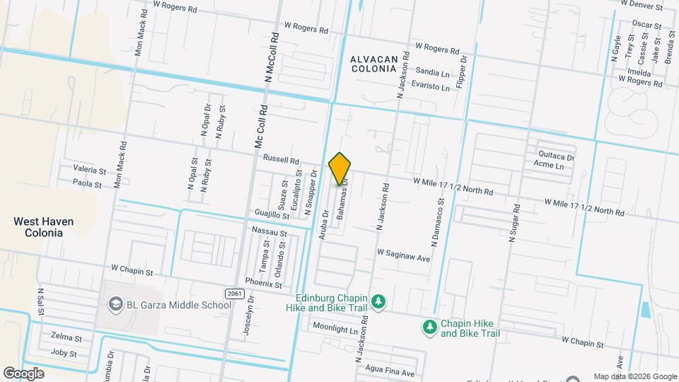 2021 Bahamas Dr, Unit 2021 Mapa y Detalles de la Ubicación
