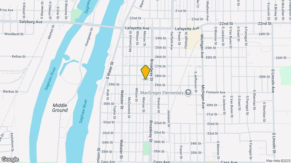 917 Marsac St Map and Location Details