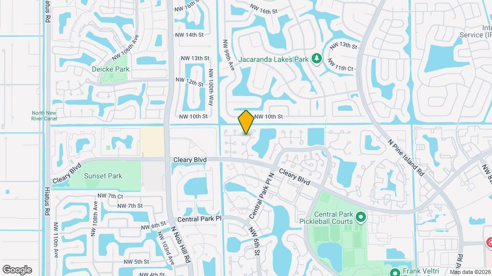 9840 NW 9th Ct Map and Location Details