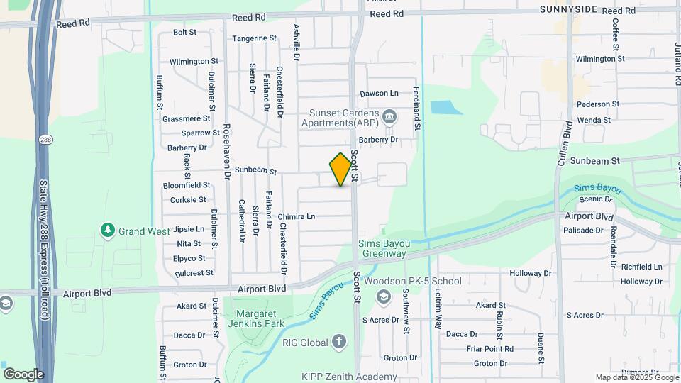 3626 Bloomfield St Map and Location Details