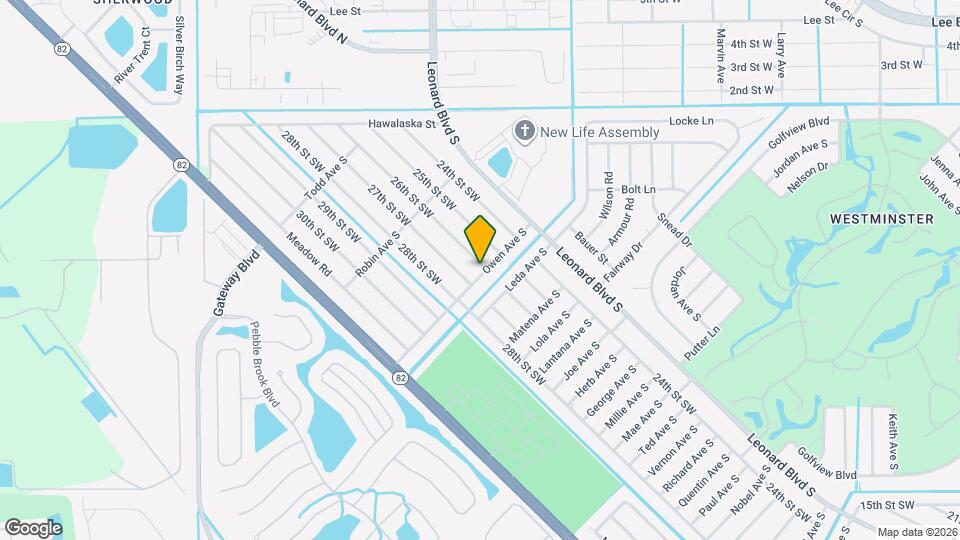 5105 26th St SW Map and Location Details