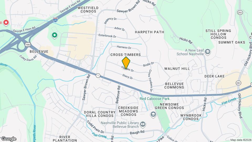 7449 Harrow Dr, Unit Williamz Properties Map and Location Details