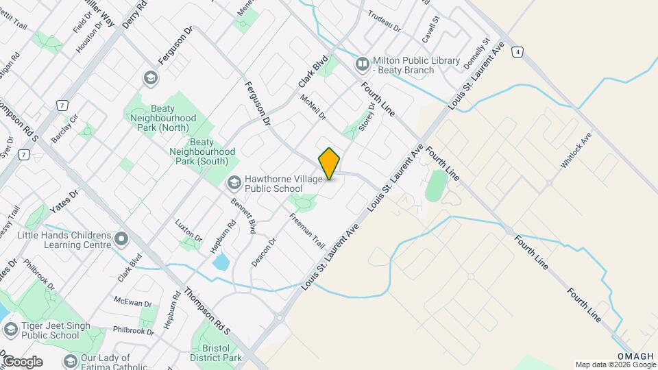 1210 Christie Cir Map and Location Details