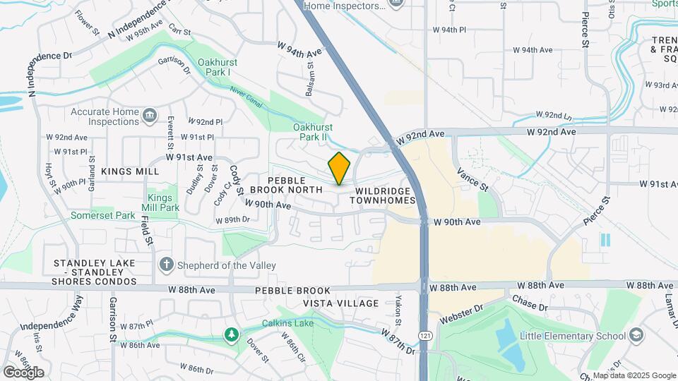 8005 W 90th Dr Map and Location Details