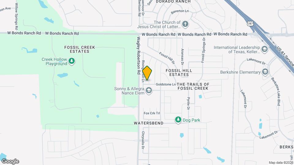 10401 Turning Leaf Trail Map and Location Details