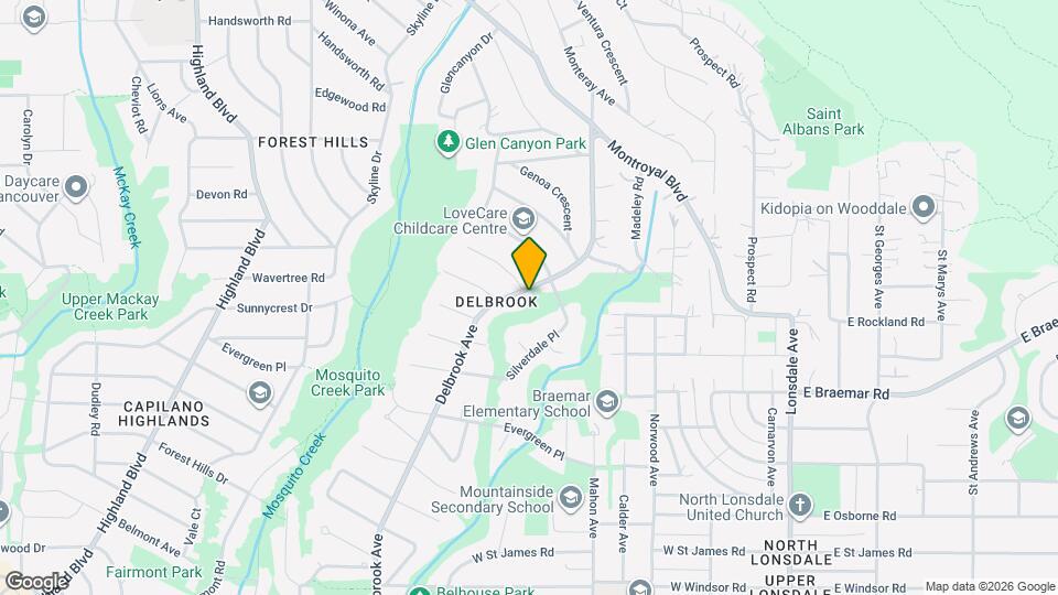 4004 Delbrook Av Map and Location Details