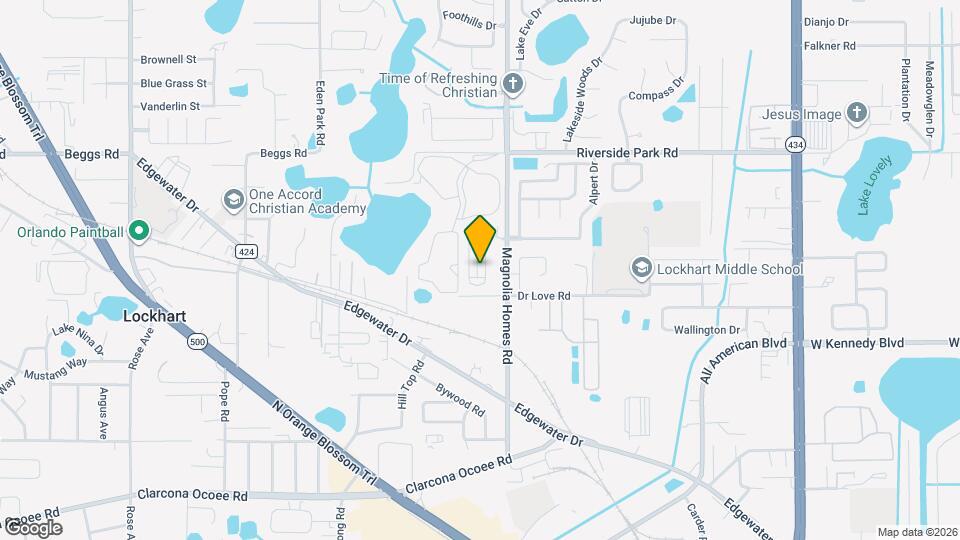 6738 Magnolia Pointe Cir Map and Location Details