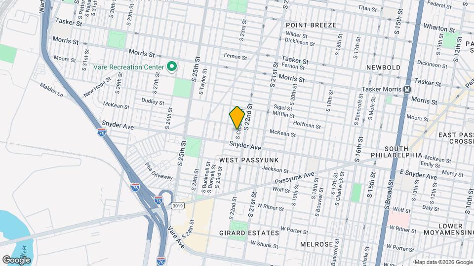 2018 S Croskey St Map and Location Details