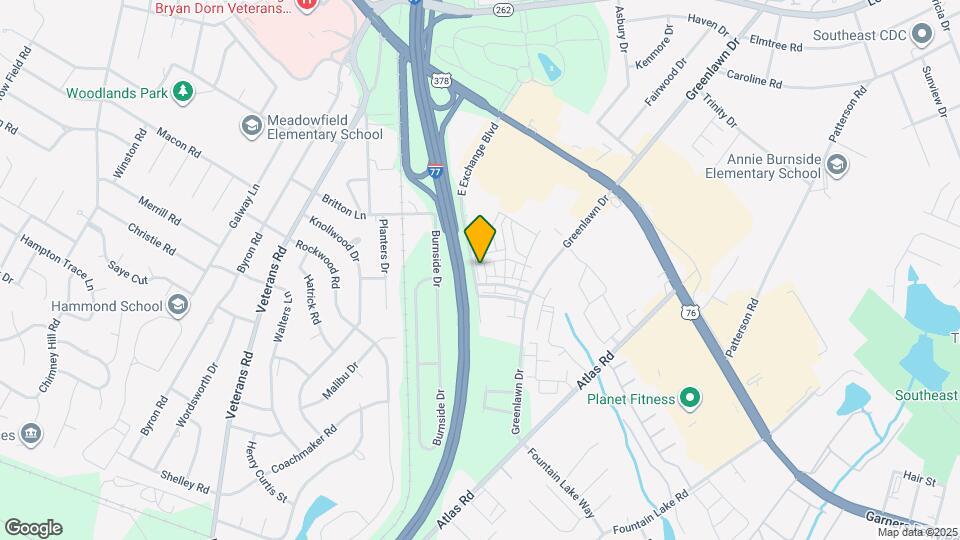 617 Lake Forest Road Mapa y Detalles de la Ubicación