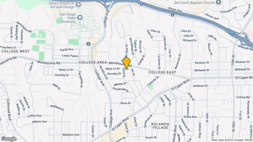 5051 63rd St Map and Location Details