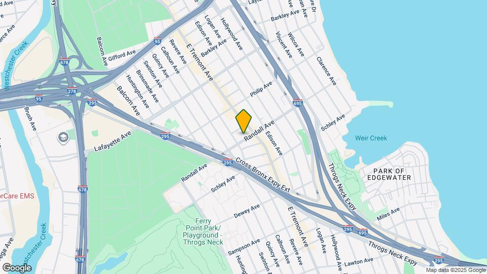 2879 Randall Ave, Unit 2nd Floor Map and Location Details