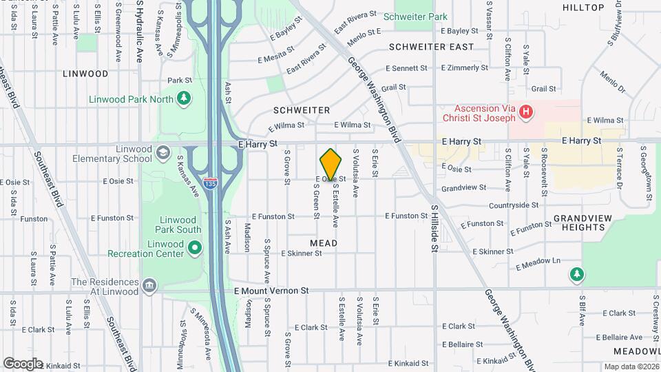 1707 S Estelle St Mapa y Detalles de la Ubicación