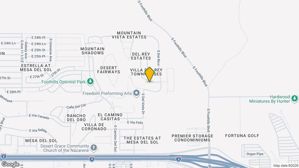 12521 E Del Rey Dr Map and Location Details