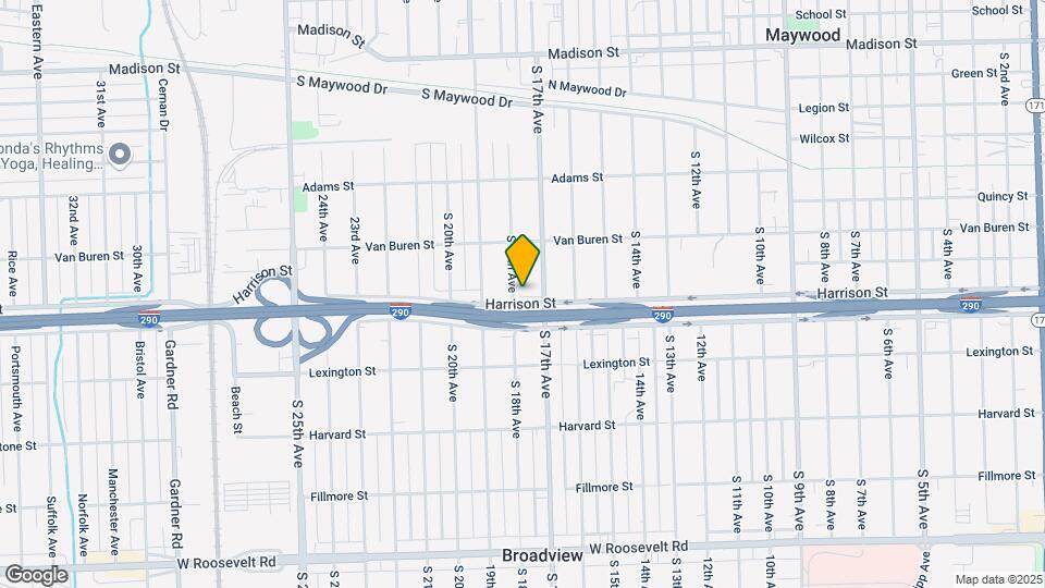 1637 S 18th Ave Map and Location Details