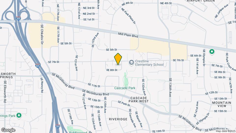 713 SE 127th Ct Map and Location Details
