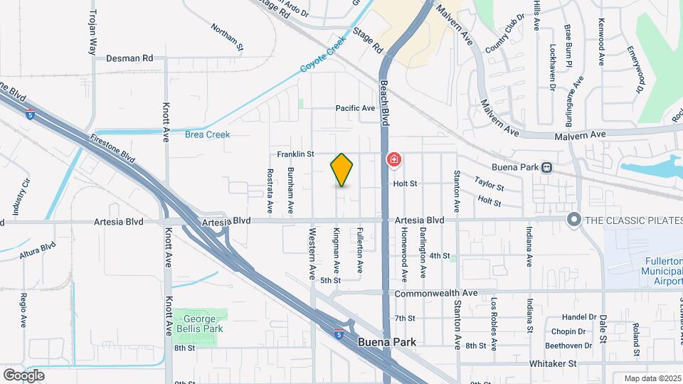 5882 Kingman Ave Mapa y Detalles de la Ubicación