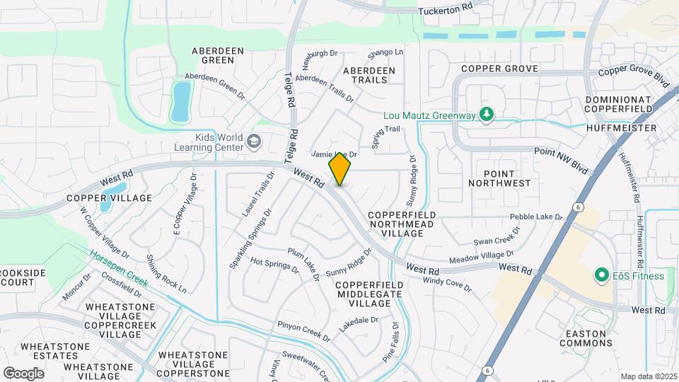 15863 Meadow Village Dr Map and Location Details