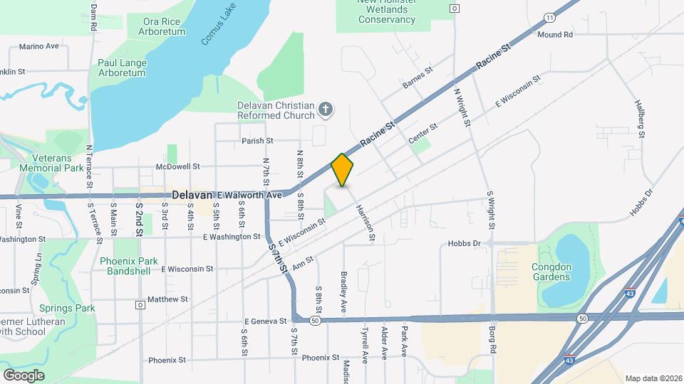 120 N Harrison St Mapa y Detalles de la Ubicación