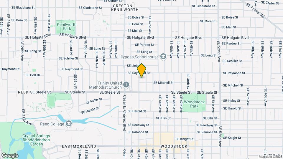 5110 SE 41st Ave Mapa y Detalles de la Ubicación