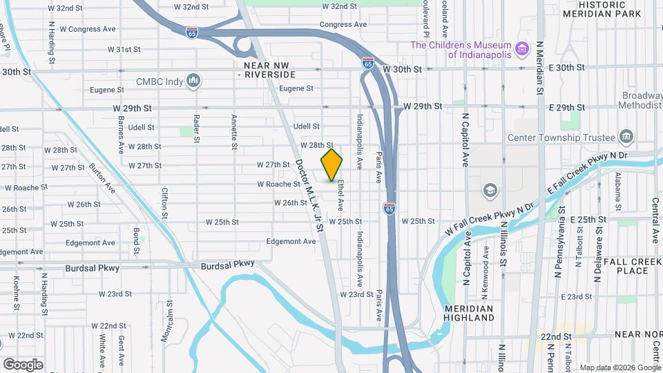 544 W 26th St Map and Location Details