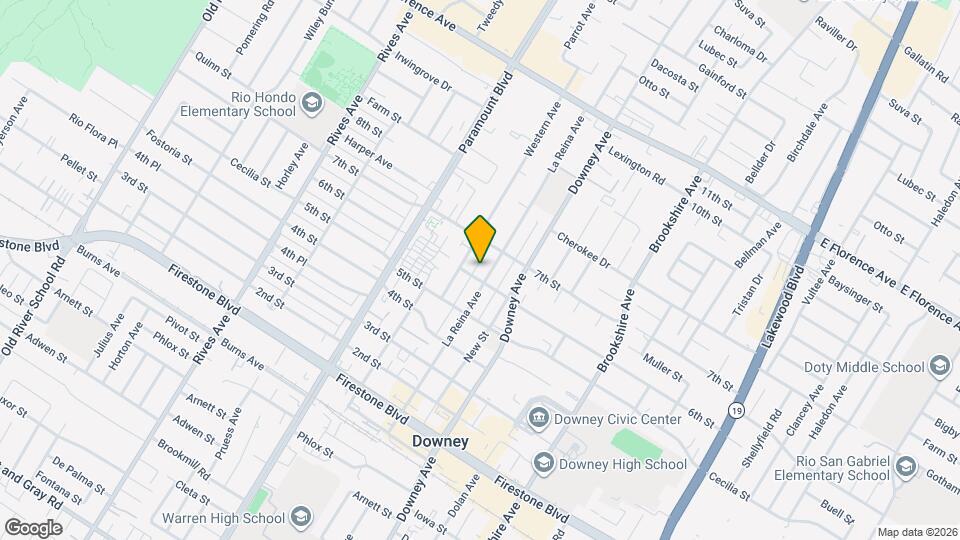 8141 6th St, Unit Apt B Map and Location Details