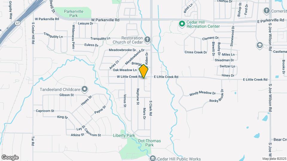 1106 Suburban Dr Map and Location Details