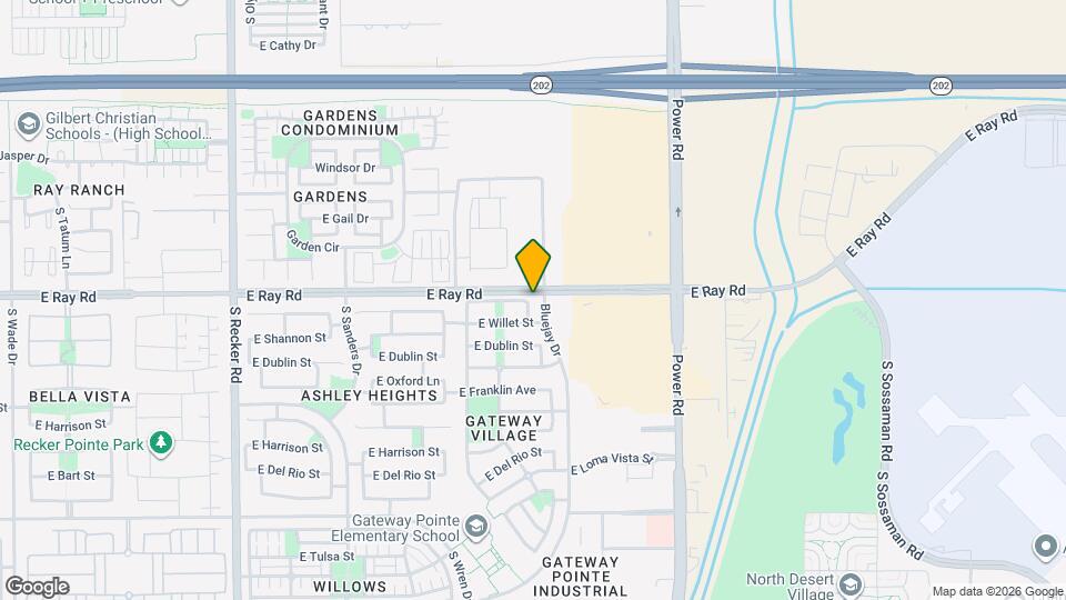 1621 S Starling Dr Map and Location Details