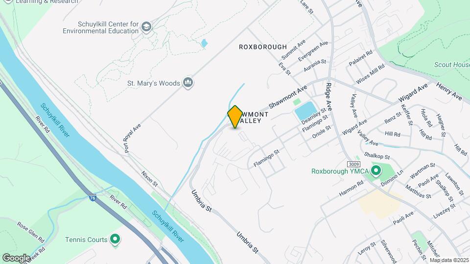 305 Shawmont Ave, Unit E Mapa y Detalles de la Ubicación