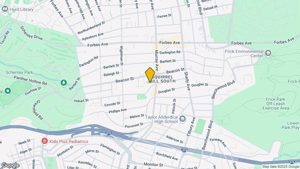 5735 Hobart St, Unit Apt 2 Map and Location Details