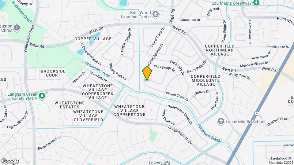 16054 Pinyon Creek Dr Map and Location Details