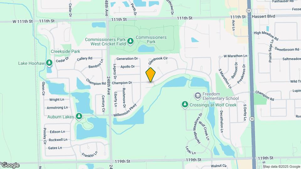 24525 Champion Dr Map and Location Details