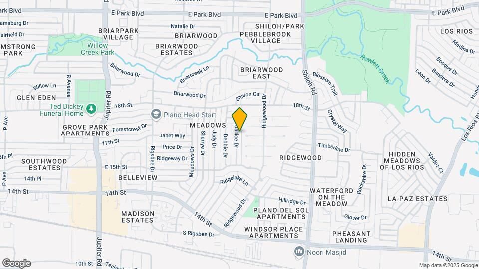 1608 Janice Dr Map and Location Details