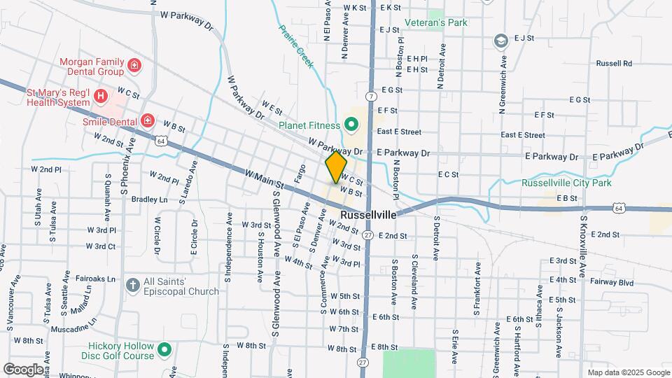 319 W B St Map and Location Details