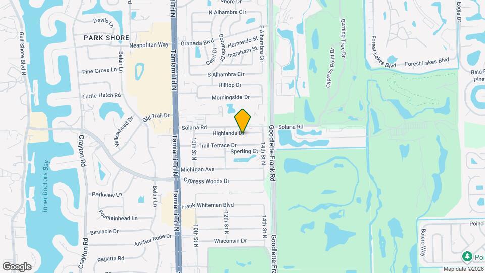 1294 Highlands Dr Map and Location Details