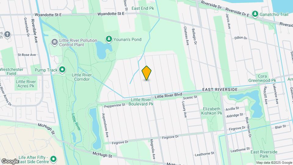 1129 Clover Ave Map and Location Details